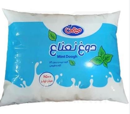 تصویر از دوغ نايلوني نعناع 2500گ ميهن