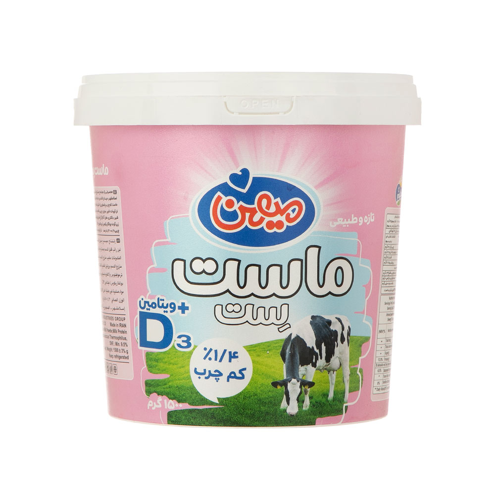 تصویر از ماست ست کم چرب 1500گ D3ميهن