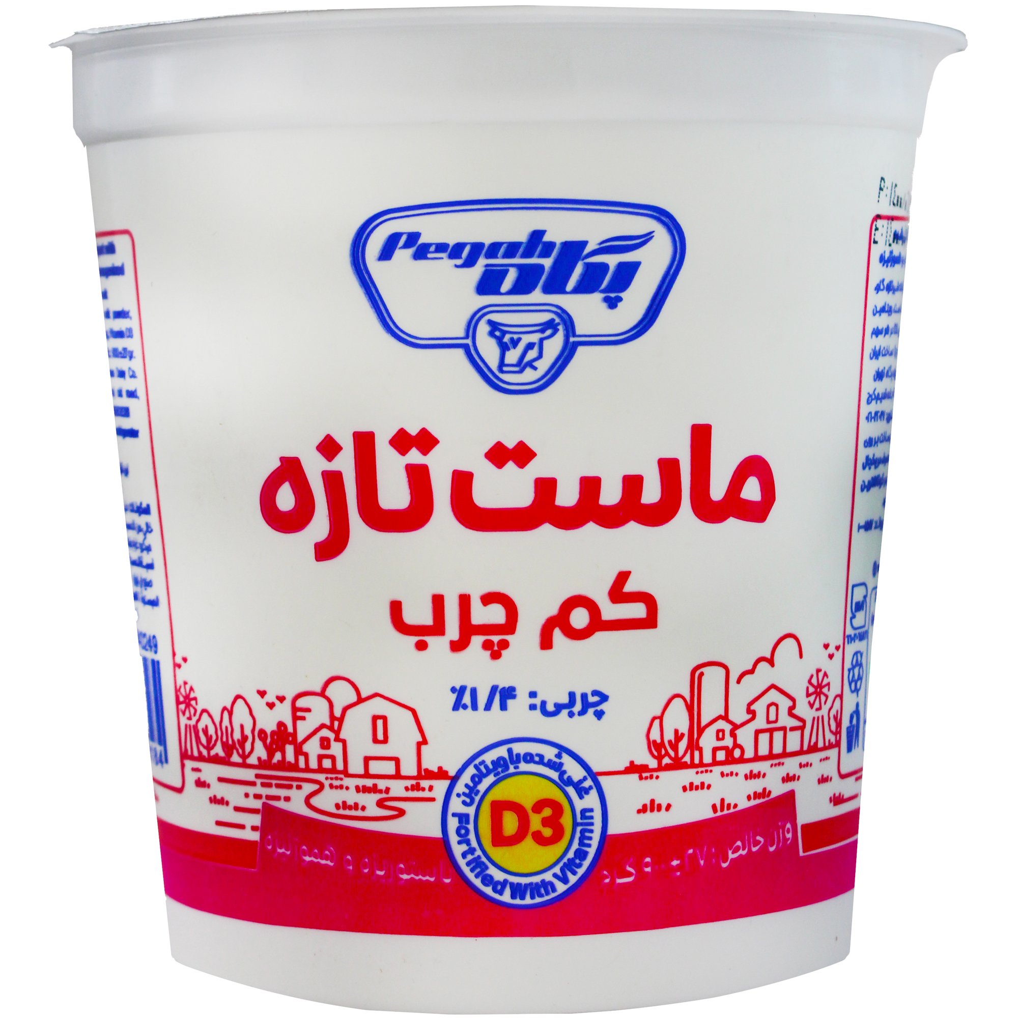 تصویر از ماست ليواني 1500گرمي 5%پگاه