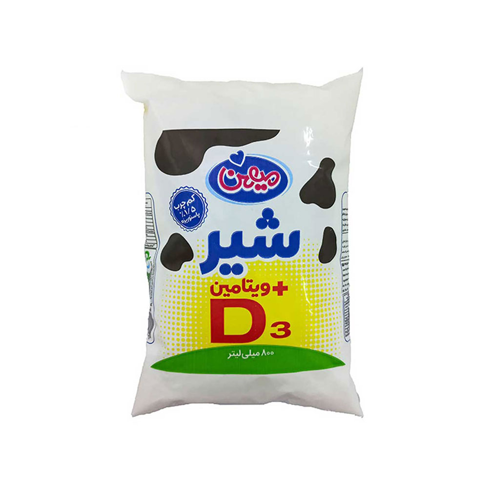 تصویر از شير کم چرب نايلوني 1.5% ميهن