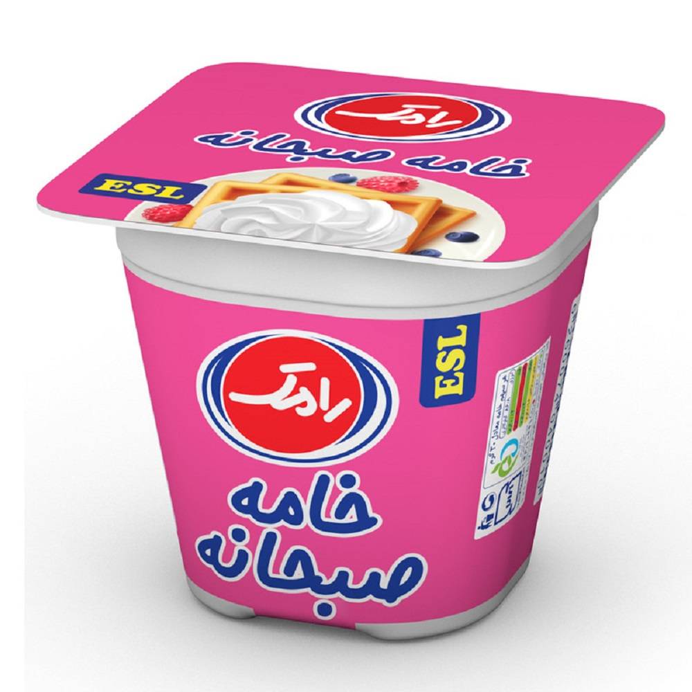 تصویر از خامه صبحانه 100 گرم رامک