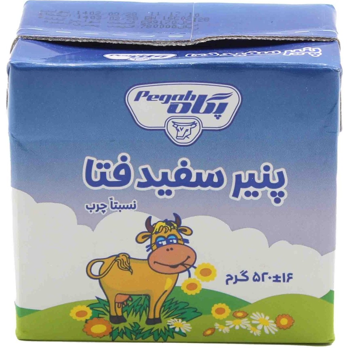 تصویر از پنير فتا 520گرمي پگاه