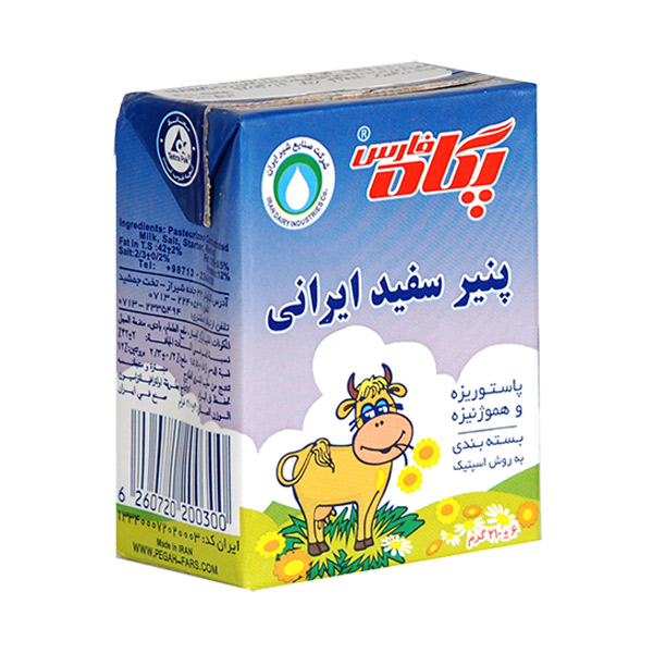 تصویر از پنير يواف تتراپک 210 گرم پگاه