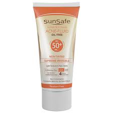 تصویر از کرم ضدآفتاب فاقدچربيSPF50 بدون رنگ سان سيف